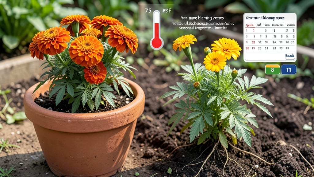 Do Marigolds Bloom All Year: Regional Truths and Care Limits