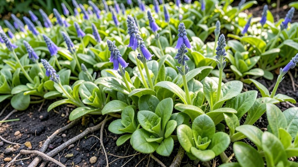 Ajuga 'Bugleweed' for Variegated Leaf Drama