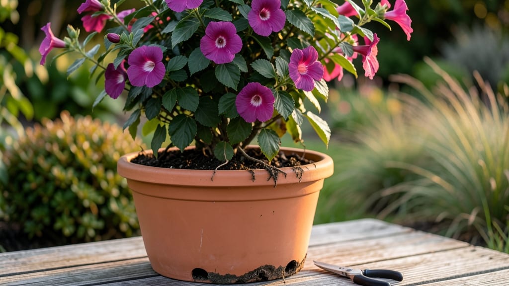 Rose of Sharon Container: Fragrant Climber's Blueprint for Balcony Beauty
