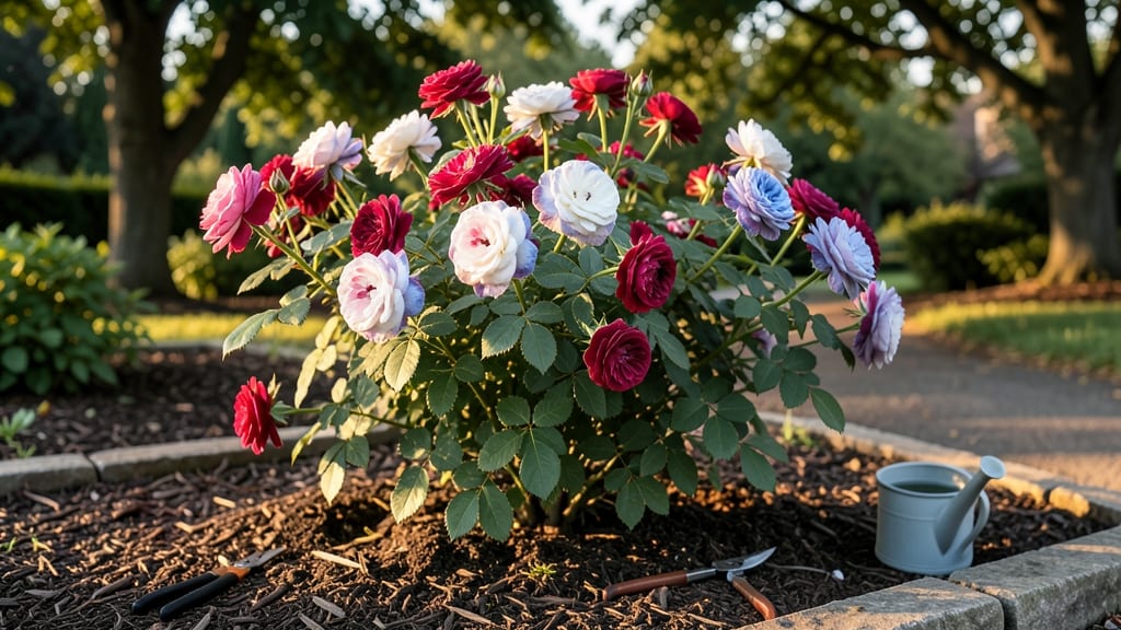 Red White And Blue Rose: Patriotic Garden Showstopper With Year-Round Color