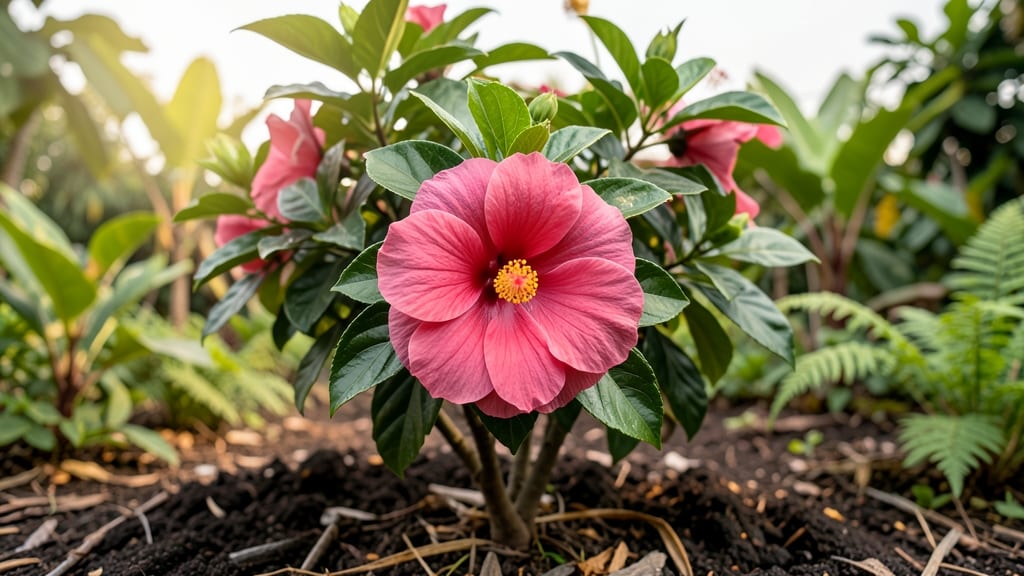 Double Bloom Hibiscus Plant: Year-Round Color With Minimal Deadheading