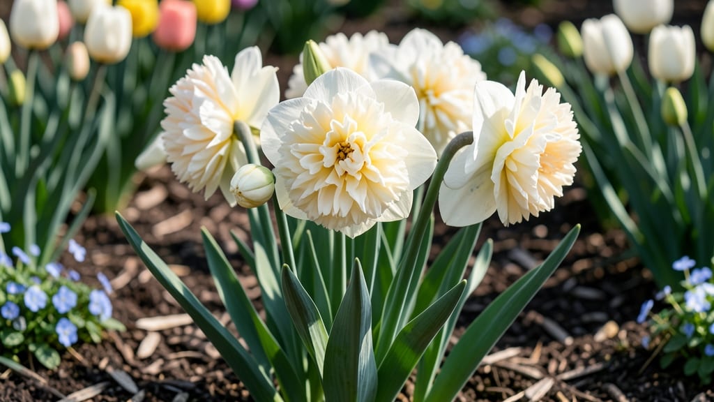 Double Bloom Daffodils Growing Guide: Heat-Triggered Rebloom Secrets for Year-Round Spikes