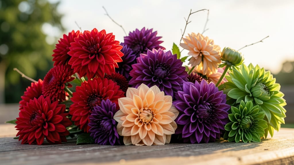 Dahlia Blooms for Bold Summer Drama