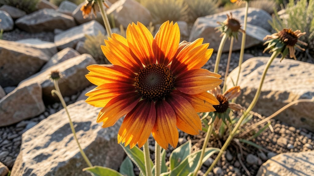Blanket Flower: Fire-Resistant Orange Wildflower