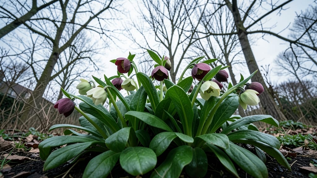 Hellebores: Evergreen Winter Bloomers