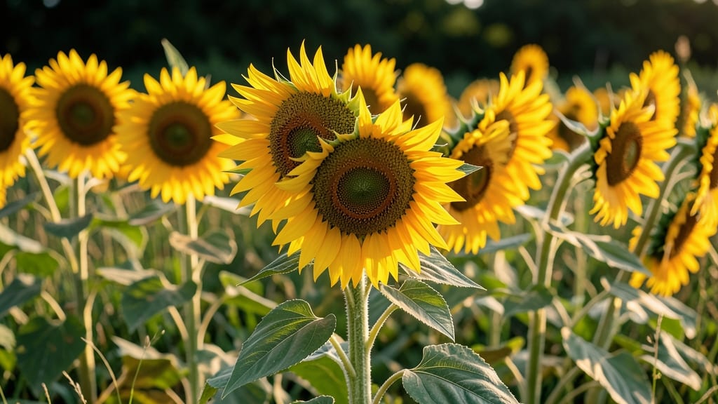 Sunflowers for Bright, Cheerful Joy