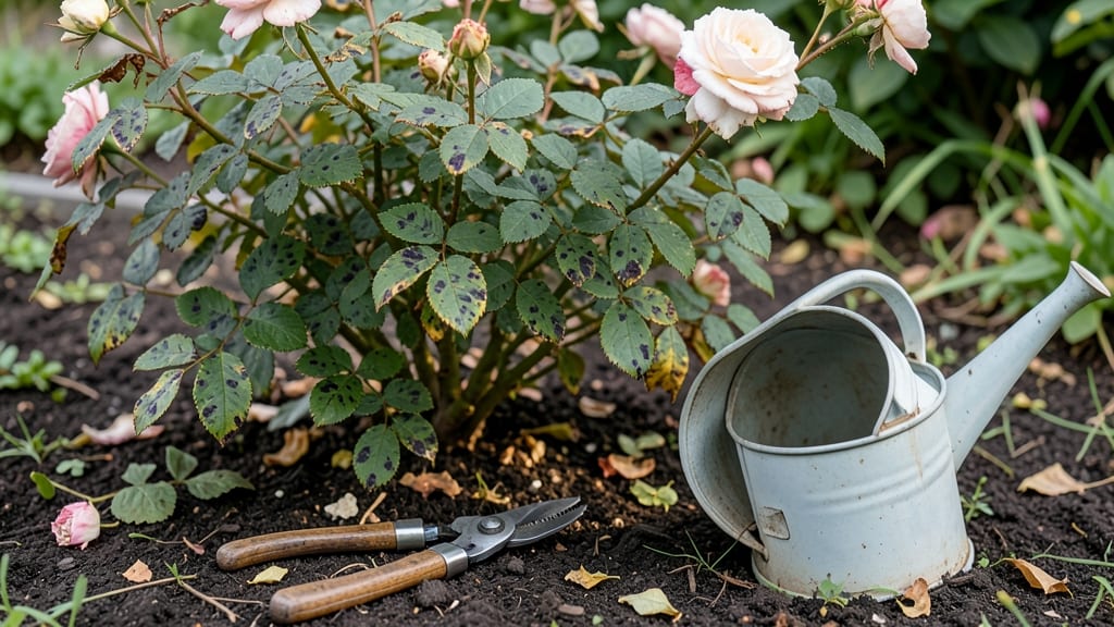 Black Spot in Roses: Fungal Cure With Copper Spray and Organic Fixes