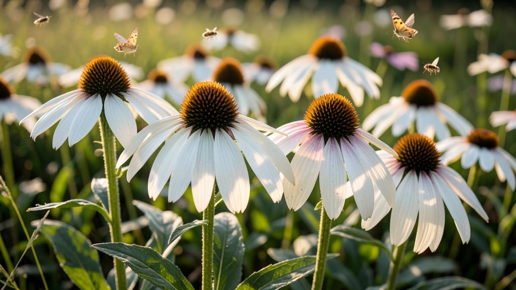 White Coneflower for Pollinator Haven
