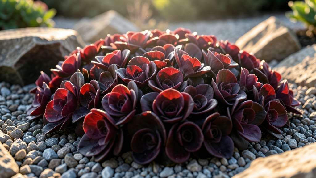 Sedum 'Dragon's Blood' for Bold Red Foliage