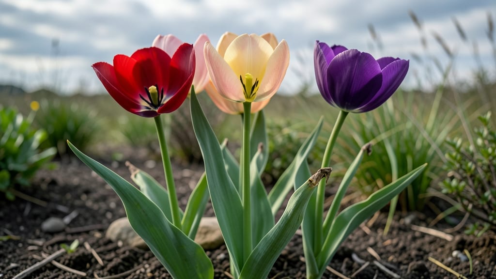 Full Bloom Tulip Recipe: Fragrant Purple Spikes That Return Year After Year