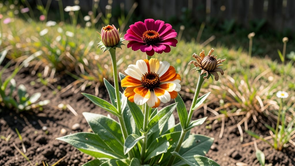 Zinnia Bloom Stages: Heat-Triggered Rebound Secrets for Year-Round Color