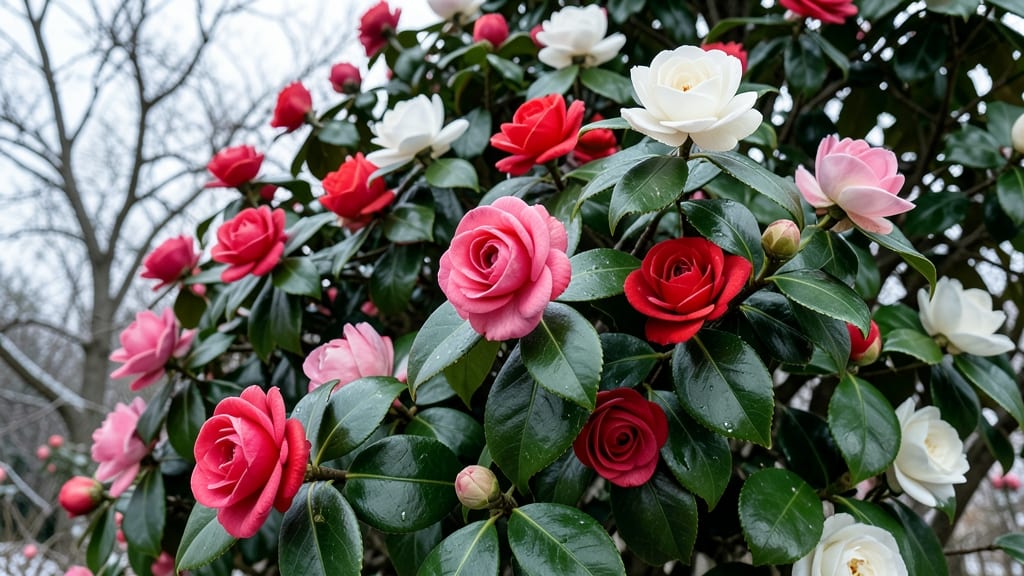 Camellia: Luxurious Winter Blooms