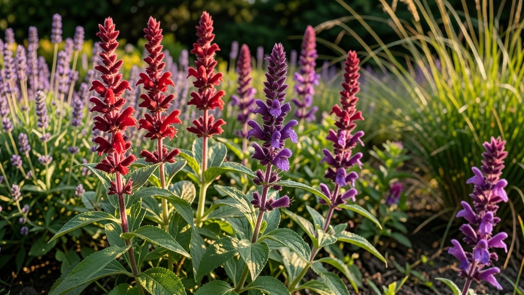 Salvia for Hummingbird-Friendly Spikes