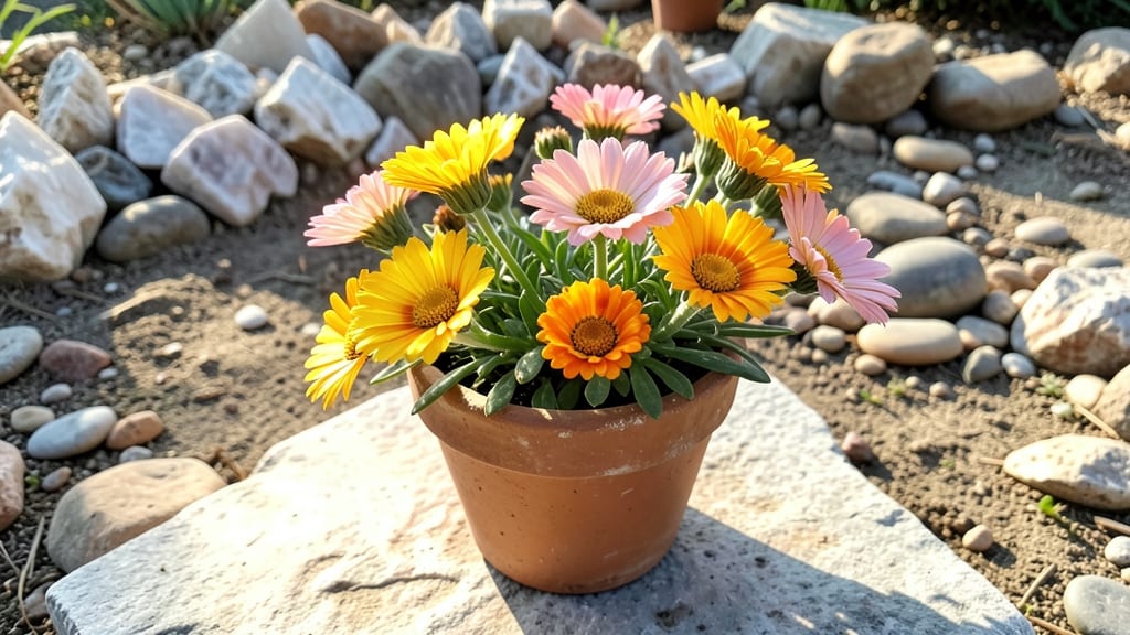 Portulaca with Succulent-Like Leaves