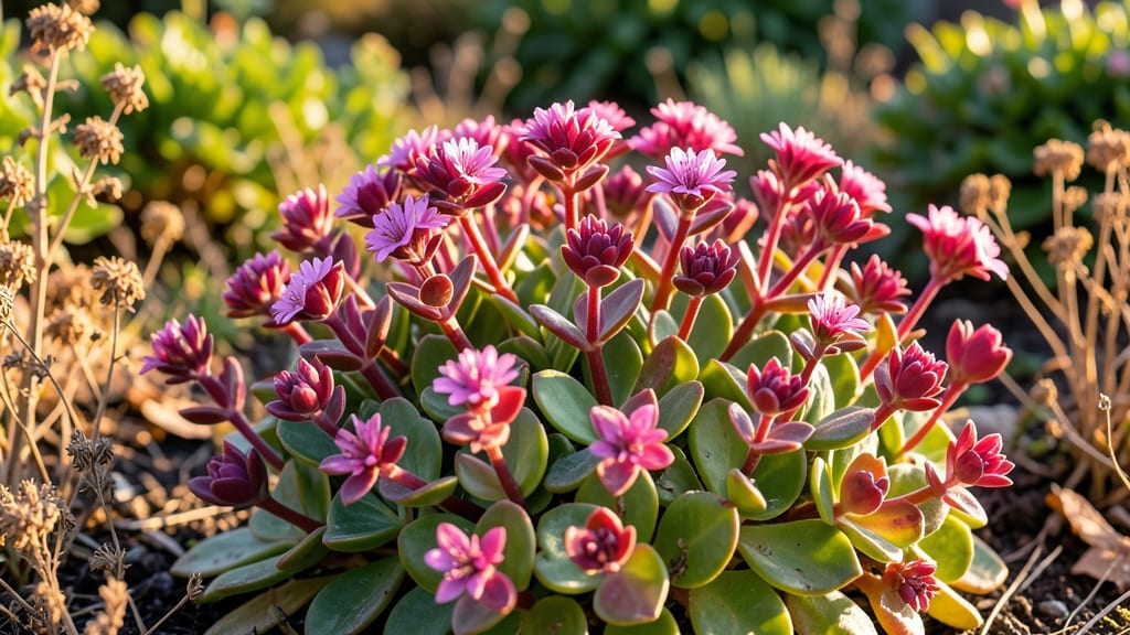 Sedum 'Autumn Joy' for Drought Resistance