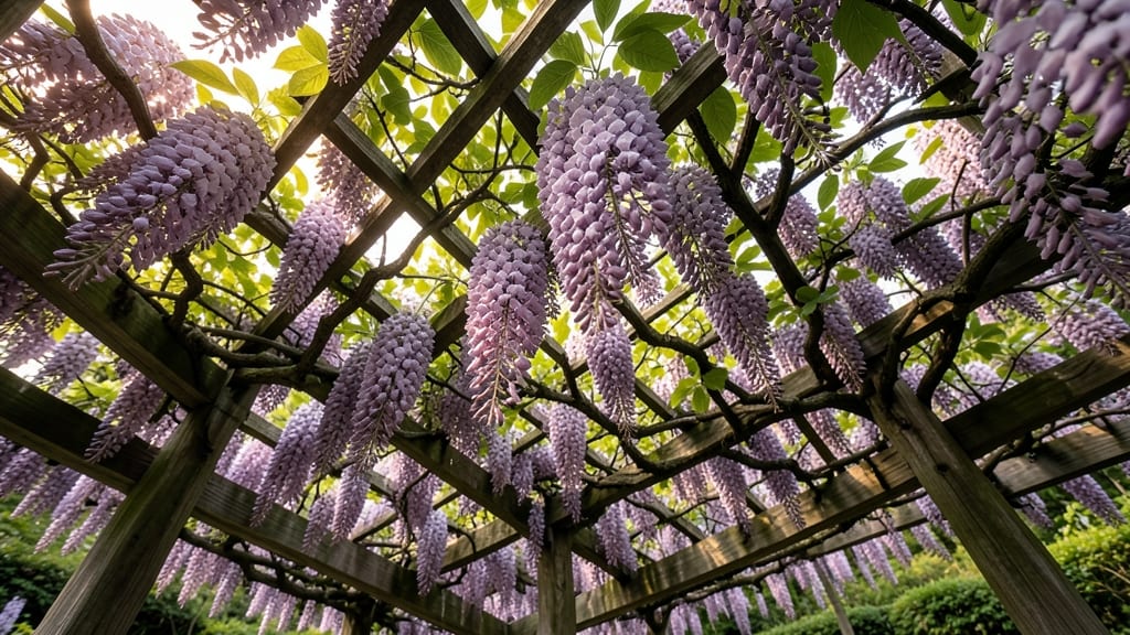 Wisteria Floribunda: Japanese Grandeur