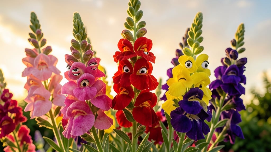 Snapdragons for Vertical Garden Charm