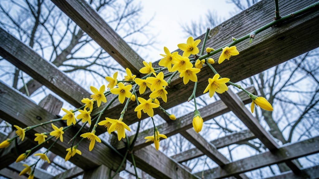 Winter Jasmine Climbing Vine