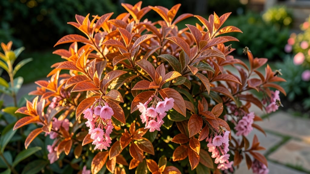 Spirea 'Gold Flame' for Golden Foliage