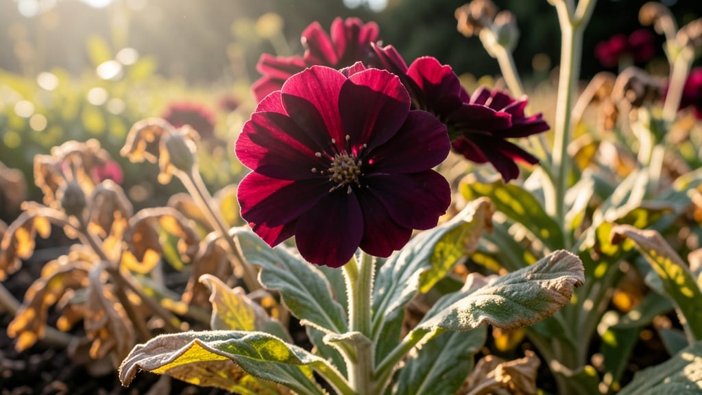 Firewitch Dianthus Peaks in June Heat