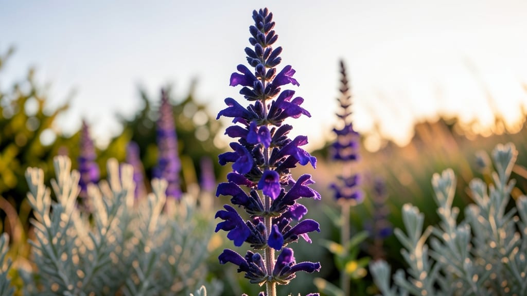 Salvia 'May Night' for Hummingbird Haven