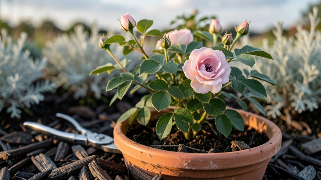 How to Prune a Miniature Rose Bush: Year-Round Bloom Revival in 4 Simple Cuts