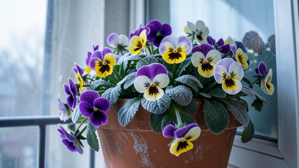 Pansy Winter Mix in Containers