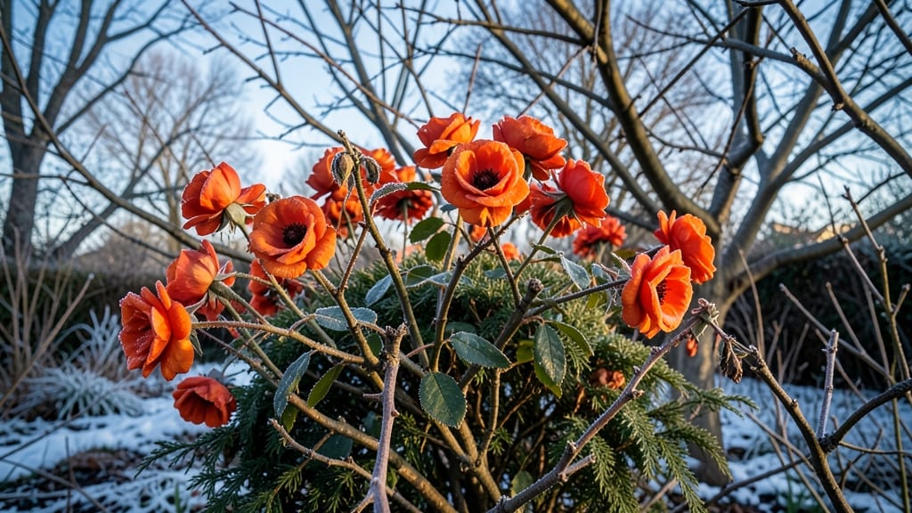 Winter Blaze Rose