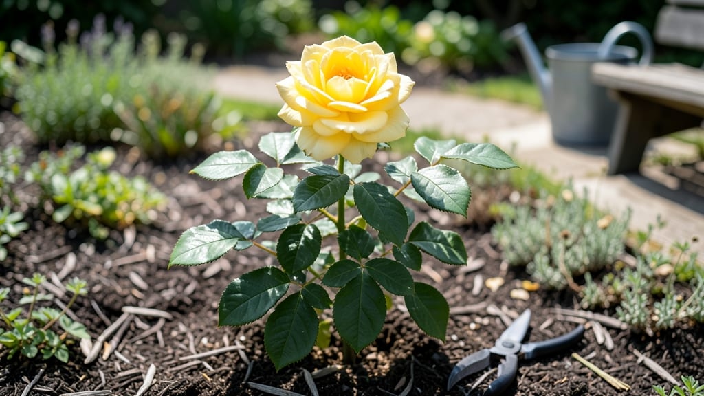Gold Glow Hybrid Tea Rose Growing Guide: Sun-Kissed Blooms Year-Round