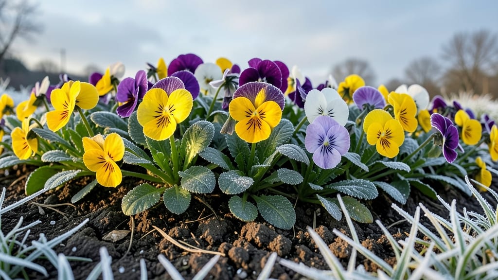 Pansies: Cold-Weather Cheerful Faces