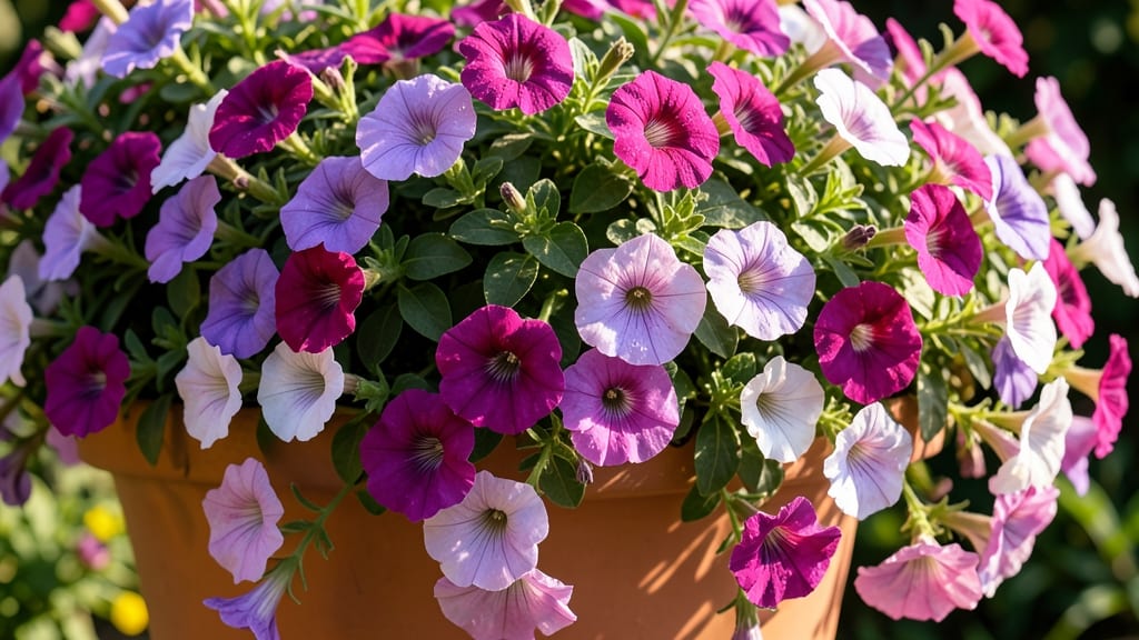 Superbena Petunias