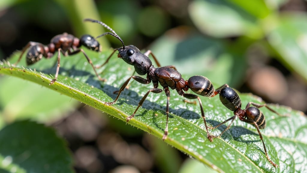 Ants on a Rose Bush: Organic Pest Control Without Harmful Chemicals